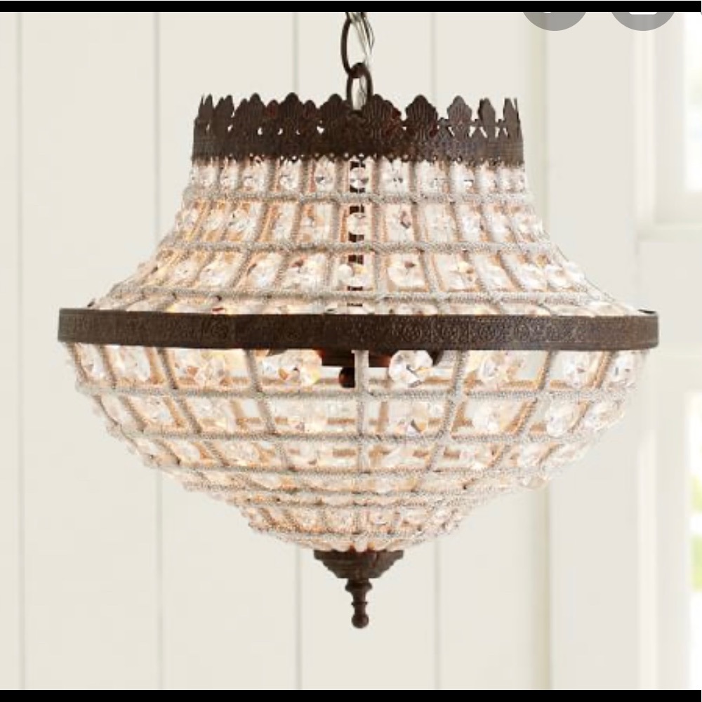 SOLD!!! Pottery Barn light